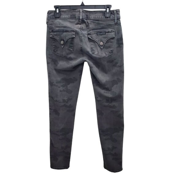 Hudson Collin Midrise Skinny Ankle Women's Faded Camo Print Denim Jeans USA 28 - Picture 10 of 10